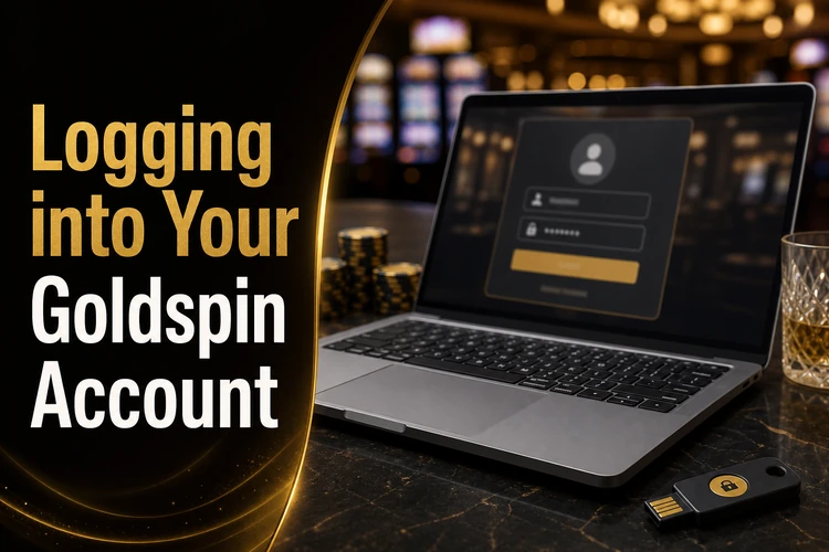 Logging into Your Goldspin Account